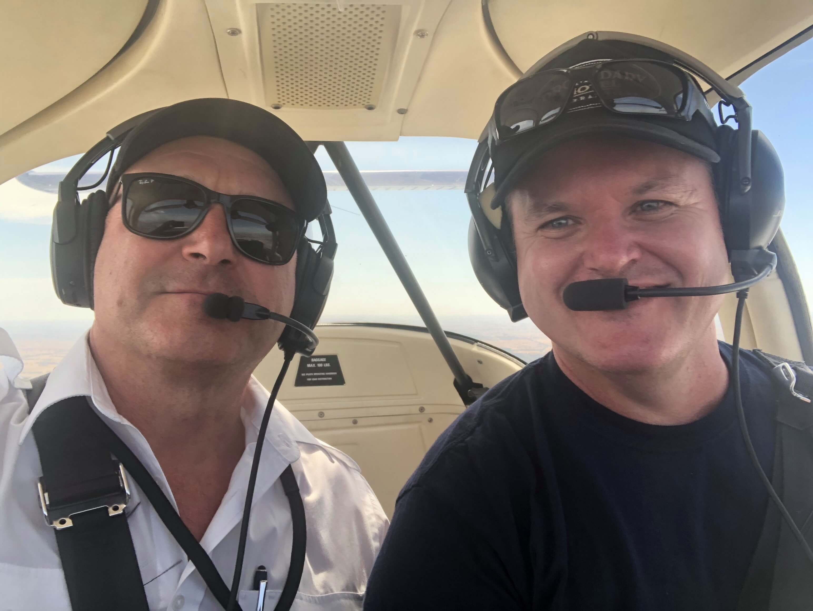 richard with student